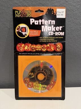 New Pumpkin Master CD Pattern Maker Kit! Multiple Patterns, Multiple Designs